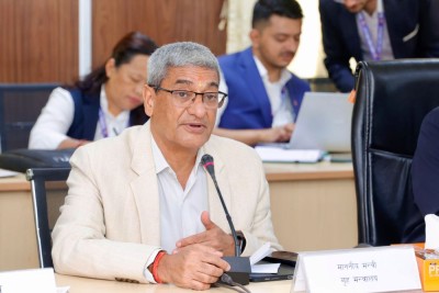  गृहमन्त्री लेखकले भने- विपद्सम्बन्धी पूर्वसूचना प्राप्ति र प्रतिकार्यका लागि तयारी अवस्थामा छौं 